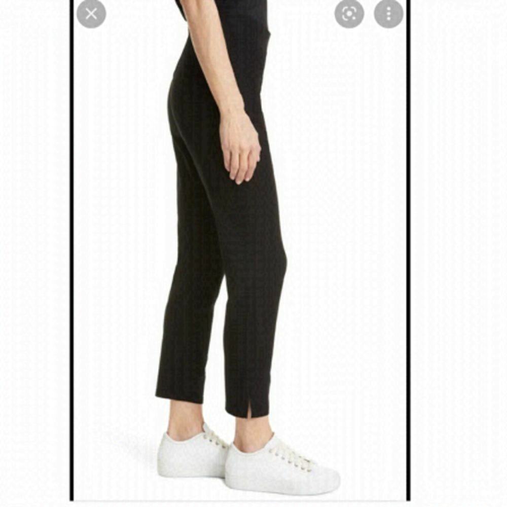 eileen Fisher Sz 4 High Waist Slim Crop Pants